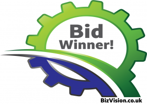 Bid + Tenders Winner at BizVision.co.uk
