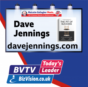 Dave Jennings of the Pit of success on BVTV at BizVision.co.uk